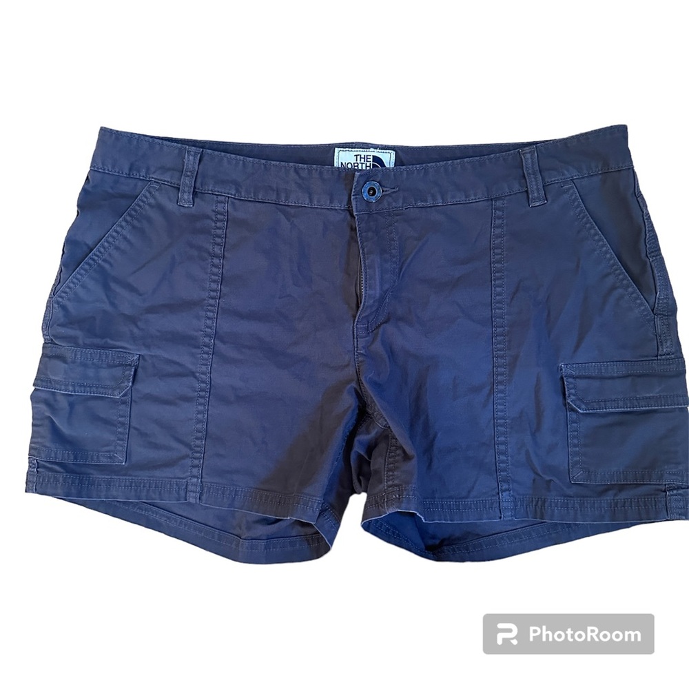 The North Face Women's Regular Gray Cargo Hiking Shorts Size 14